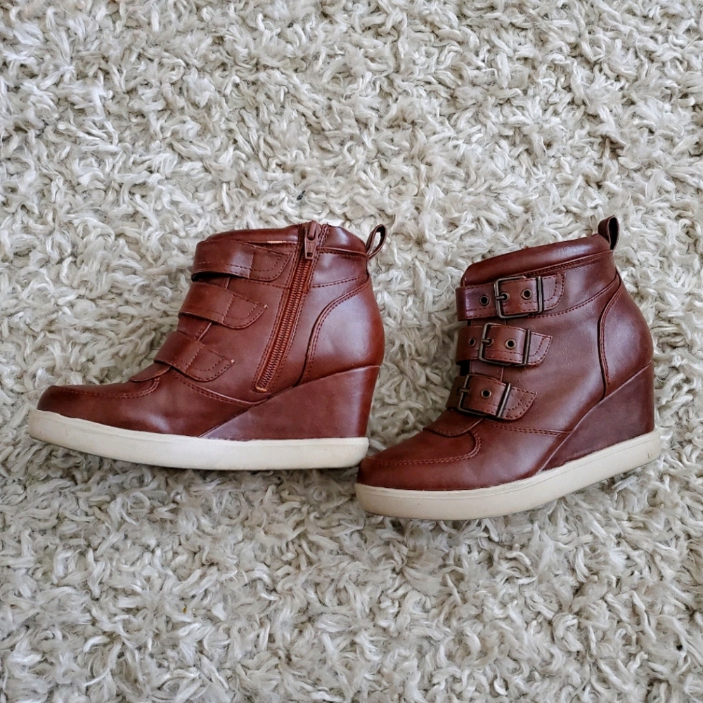 Mossimo Faux Leather Booties